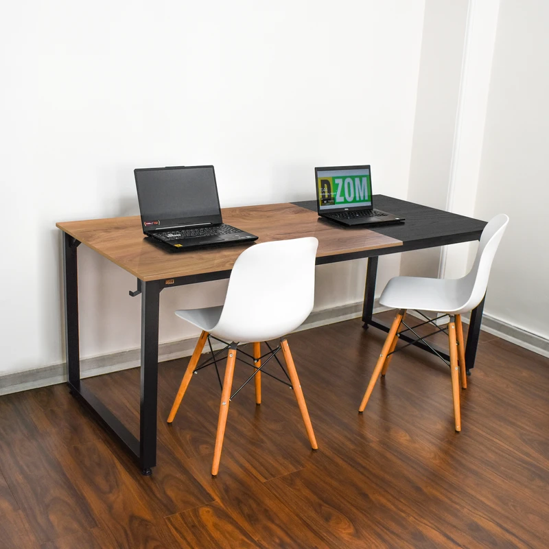 میز مدیریت دیزم مدل  مونتاژی TLD_asm_150×80_Di سایز 150×80 سانتی متر