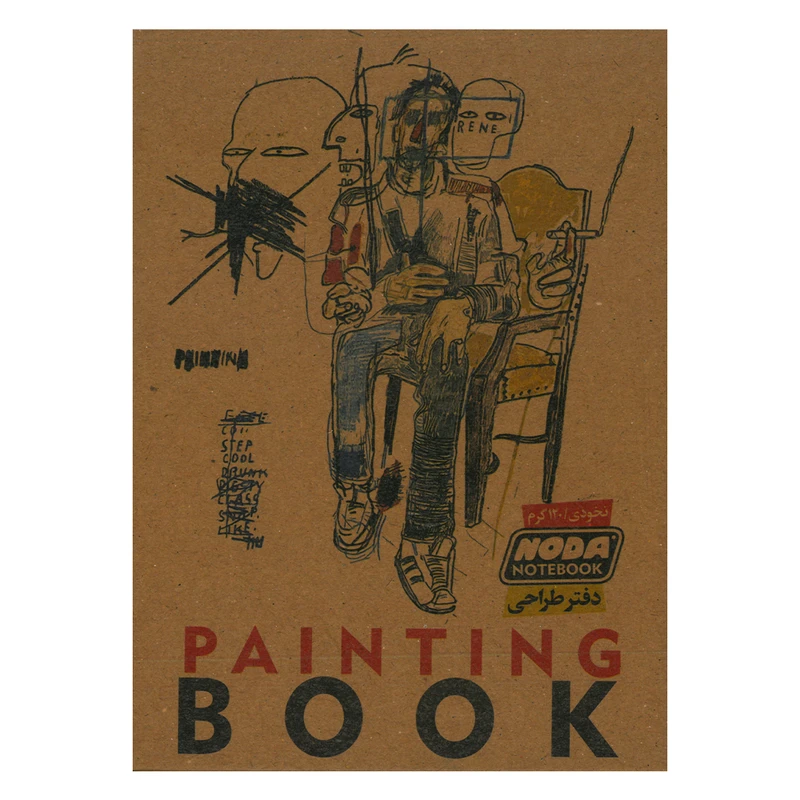 دفتر نقاشی 60 برگ انتشارات نودا مدل کد 448