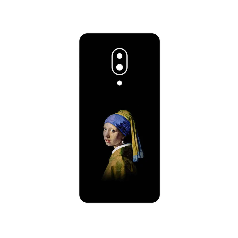 برچسب پوششی ماهوت مدل Girl with a Pearl Earring of Vermeer مناسب برای گوشی موبایل لنوو Z5 Pro