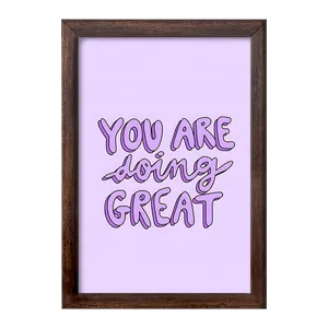 تابلو خندالو طرح You Are Doing Great کد F3730
