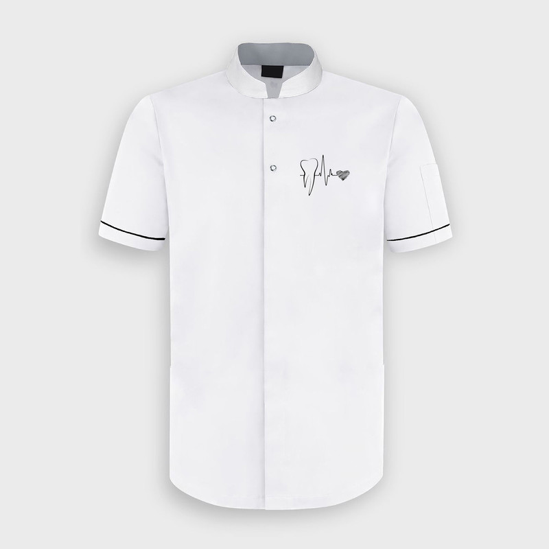 روپوش پزشکی مردانه مدل دندان پزشکی ka05