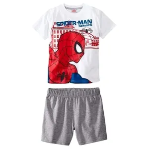 ست تی شرت و شلوارک پسرانه مدل SPIDERMAN101
