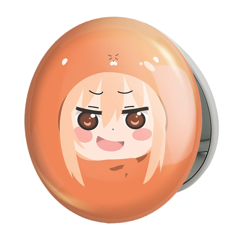 آینه جیبی خندالو طرح اومارو انیمه اوماروچان Umaru Chan مدل تاشو کد 18479 
