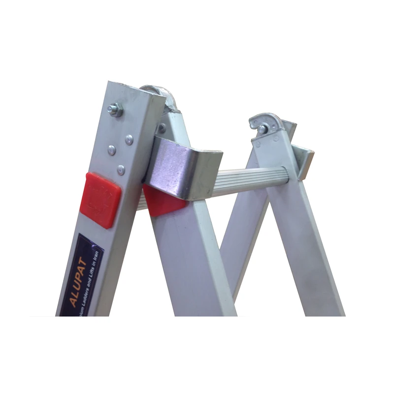 عکس شماره 5 : نردبان 14 پله آلوپات مدل کشویی دو طرفه 4m