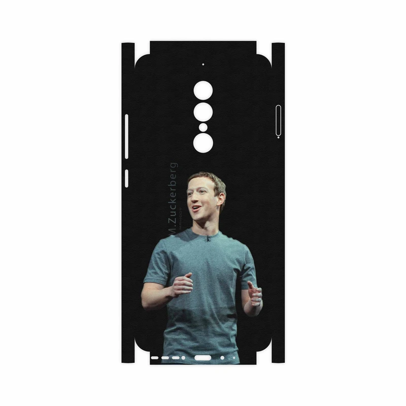 برچسب پوششی ماهوت مدل Mark Zuckerberg-FullSkin مناسب برای گوشی موبایل جی ال ایکس Shahin
