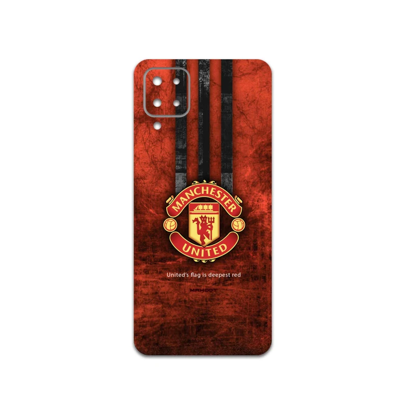 برچسب پوششی ماهوت مدل Manchester-United مناسب برای گوشی موبایل سامسونگ Galaxy F12
