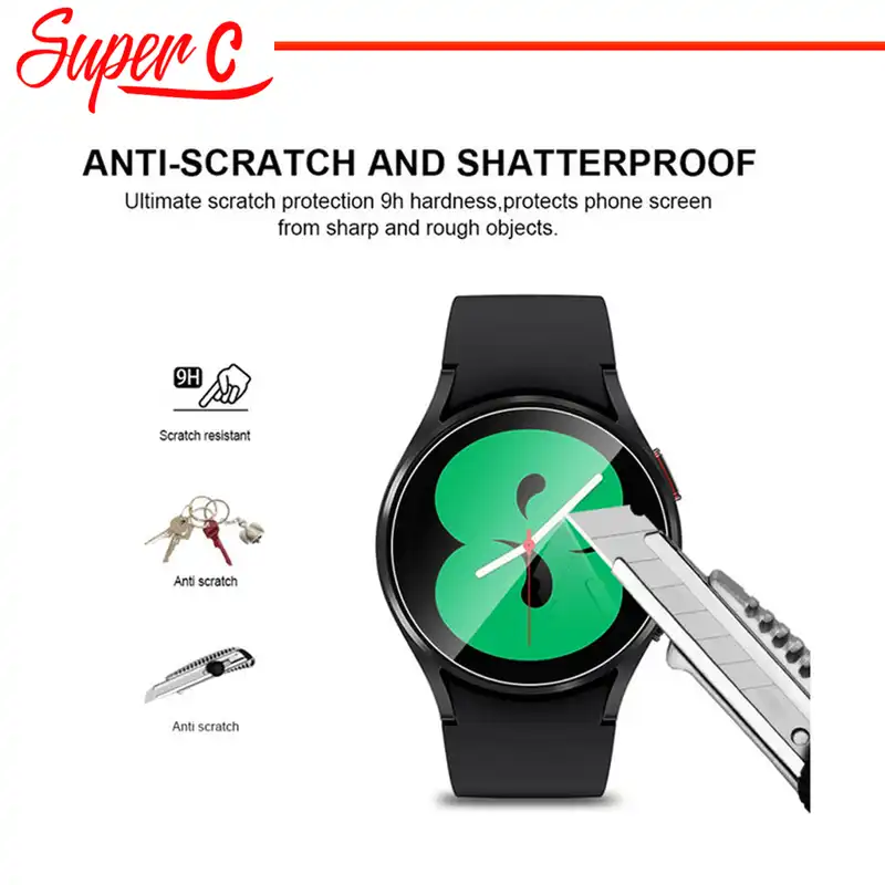 محافظ صفحه نمایش شیشه ای سوپرسی مدل SH-SC مناسب برای ساعت هوشمند آنر Magic 2 42mm بسته سه عددی