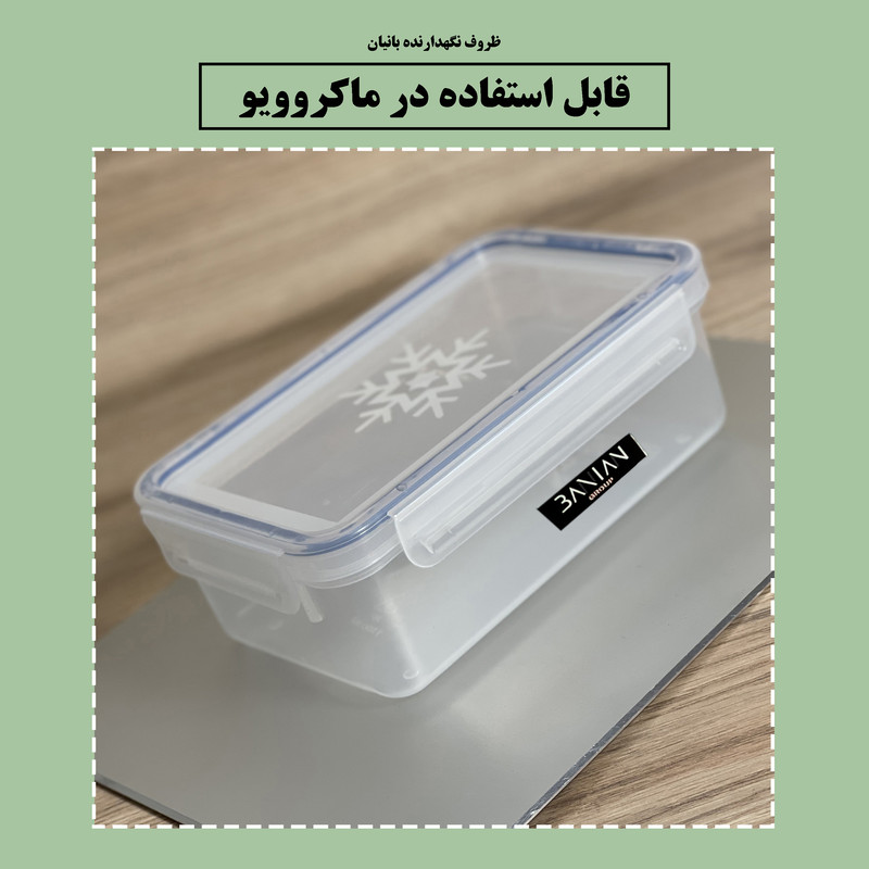 ظرف نگهدارنده بانیان مدل Ban1