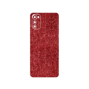 MAHOOT Fabric Texture 4 Cover Sticker for Motorola Moto E32s