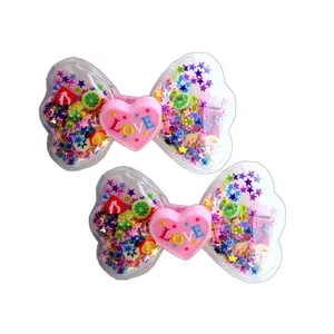 گیره مو زنانه مدل آکواریومی بسته 2 عددی