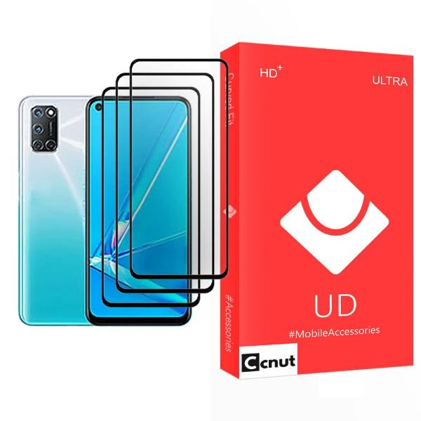 محافظ صفحه نمایش کوکونات مدل UD Ultra MIX003 مناسب برای گوشی موبایل اوپو A92 بسته سه عددی