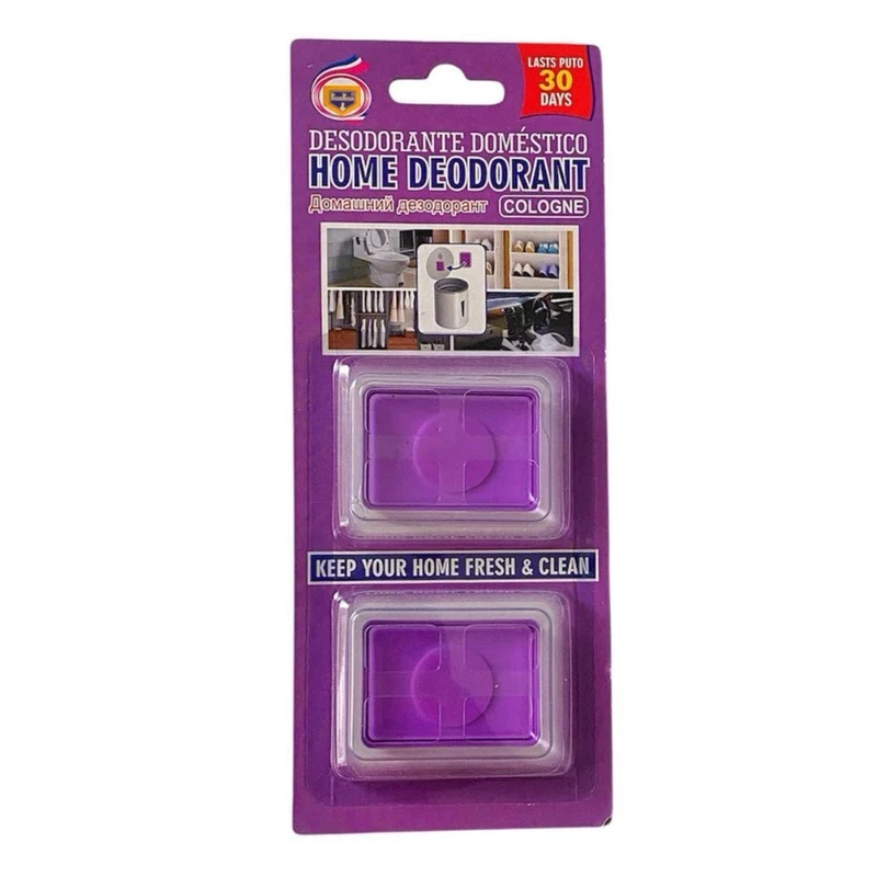 خوشبوکننده سطل زباله کواکوا مدل چسبی رایحه COLOGNE وزن 10 گرم بسته 2 عددی