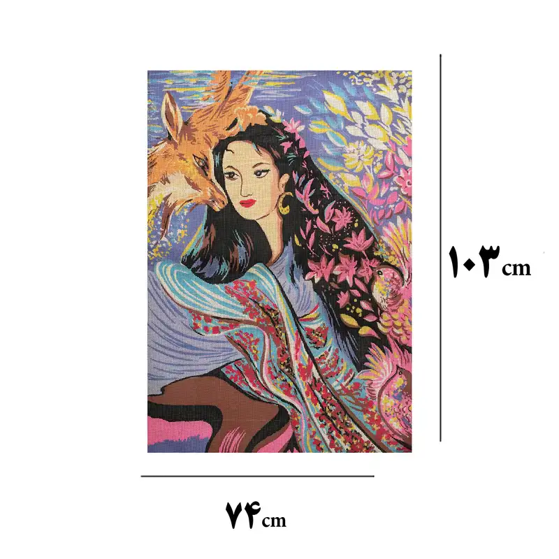 کوبلن مدل زن و گوزن