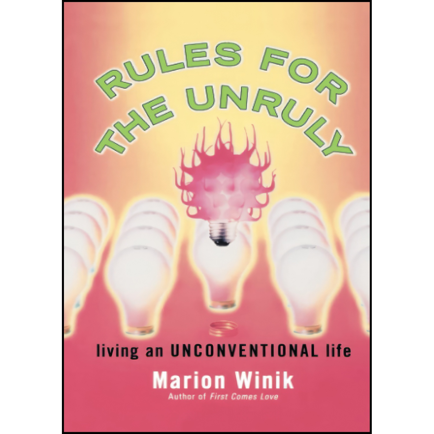 کتاب Rules for the Unruly اثر Marion Winik انتشارات Touchstone