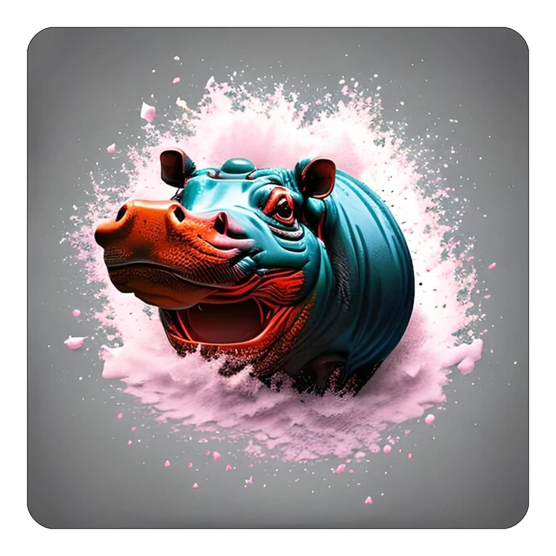 مگنت کاکتی طرح حیوانات رنگی مدل mp26322