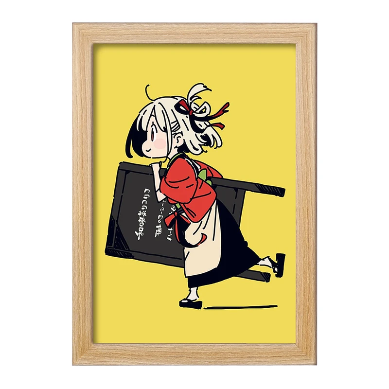 تابلو خندالو مدل چیساتو انیمه لیکوریس ریکویل Lycoris Recoil  کد 22992