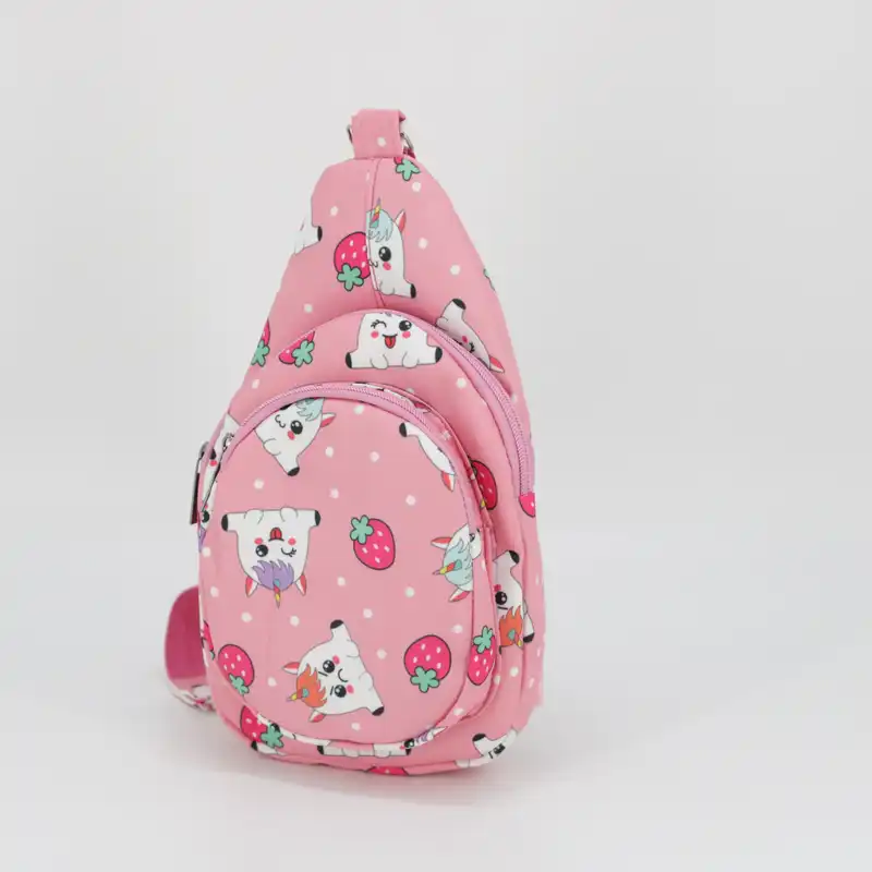 کیف کراس بادی بچگانه مدل توت فرنگی