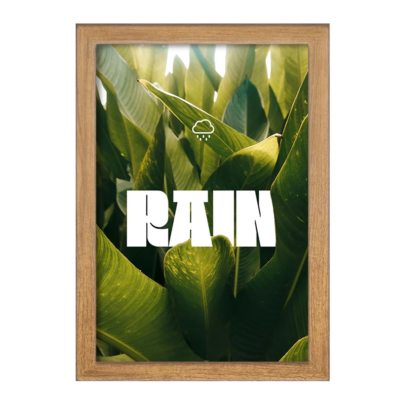 تابلو خندالو مدل باران (Rain) کد F10789