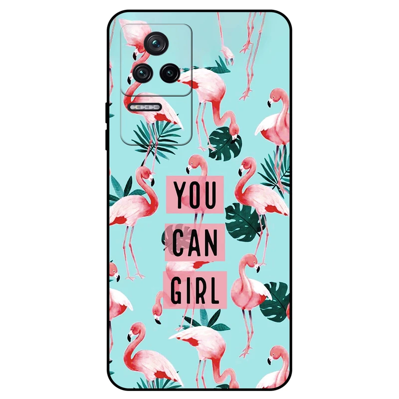 کاور مگافون طرح فلامینگو مدل 8032 مناسب برای گوشی موبایل شیائومی Poco F4 5G / Redmi K40S  