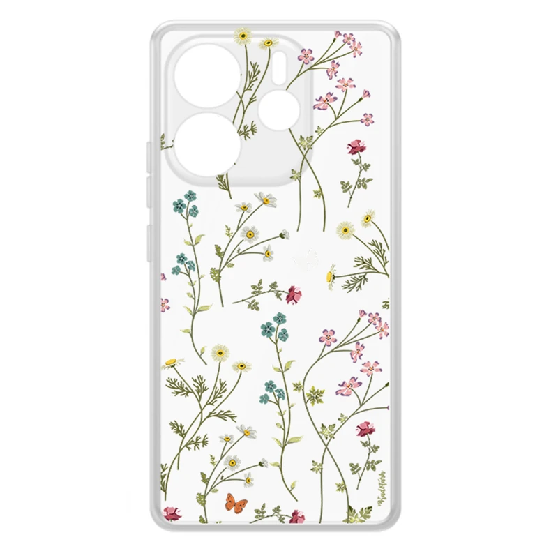 کاور طرح Nice Flowers مناسب برای گوشی موبایل شیائومی Redmi Note 14 4G