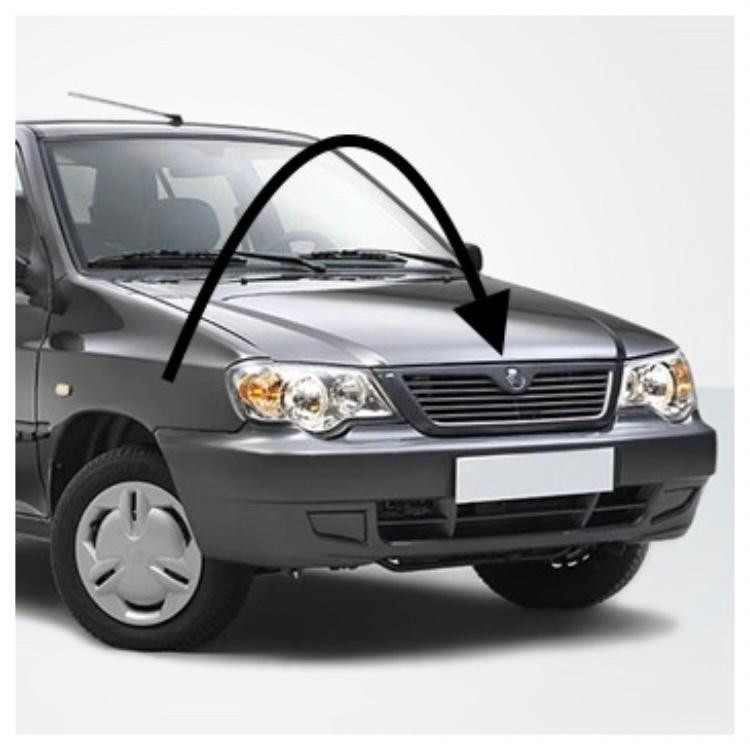 جلو پنجره خودرو مدل ABS-08 مناسب برای پراید 132