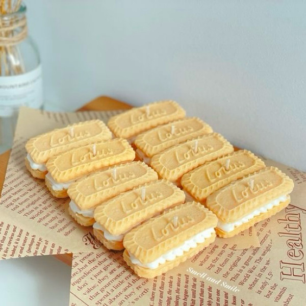 قالب شمع مدل بیسکوییت