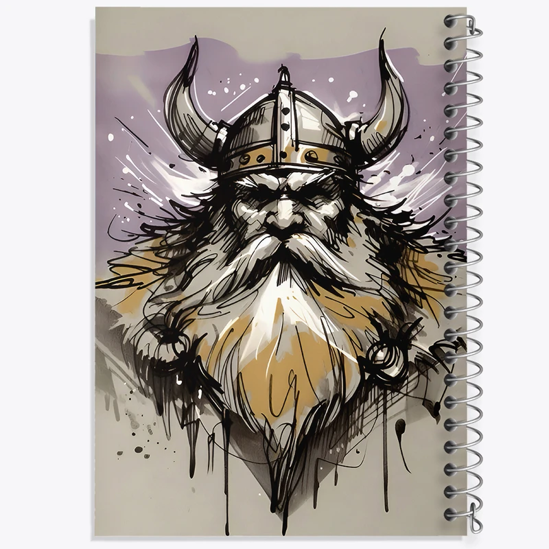 دفتر نقاشی 50 برگ خندالو طرح وایکینگ کد F7929