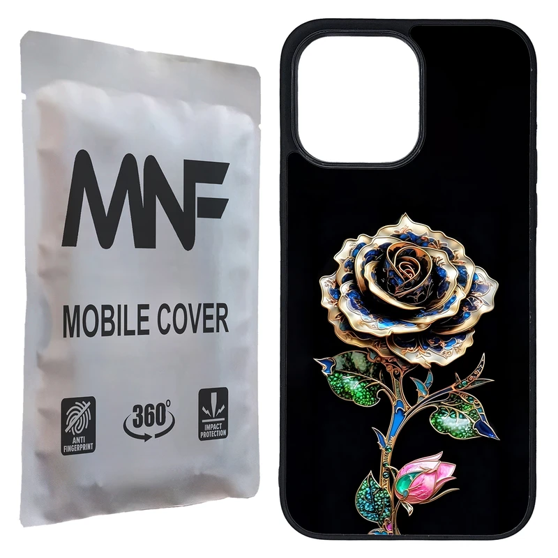 کاور ام ان اف طرح گل کد P-047 مناسب برای گوشی موبایل اپل iPhone 14 Pro Max