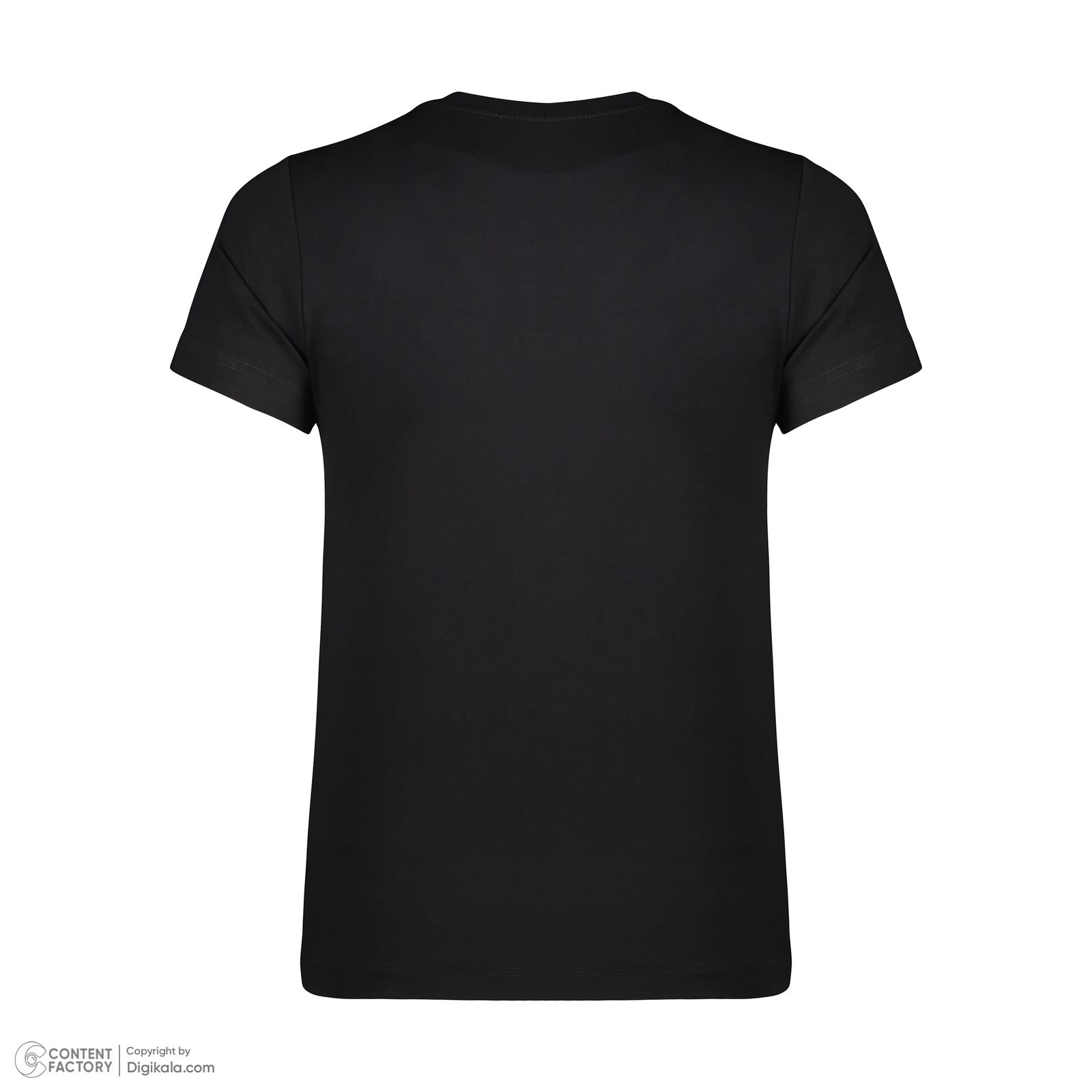 تی شرت آستین کوتاه زنانه پاتن جامه مدل چاپدار کد 03F6080 رنگ
مشکی -  - 3