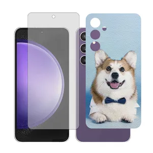 Glass Together model transparent Screen Protector Suitable for Samsung Galaxy A55 Mobile Phone with Back cover sticker