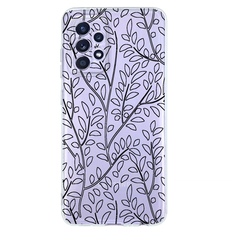 کاور مگافون طرح برگ مدل C45-B مناسب برای گوشی موبایل سامسونگ Galaxy A52 4G / 5G