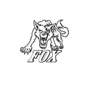  برچسب بدنه خودرو طرح  روباه خشن کد fox01