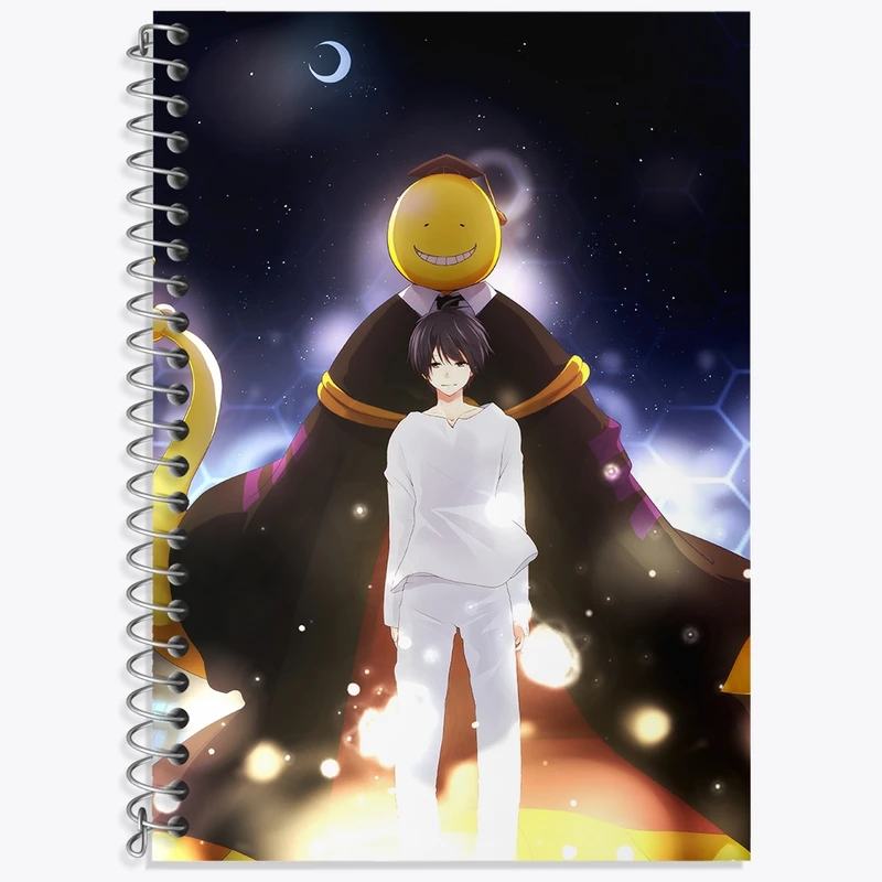 دفتر لغت 50 برگ خندالو طرح کورو سنسی انیمه کلاس آدمکشی کد 32070