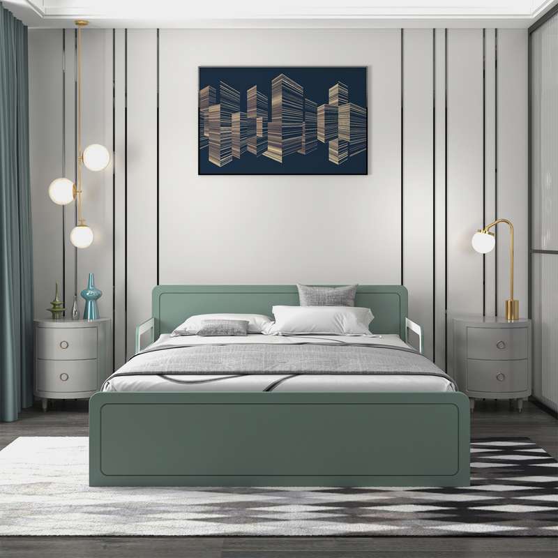 تخت خواب دونفره اعیان مدل FH773 سایز 160x200 سانتی متر تخت خواب دونفره اعیان مدل FH773 سایز 160x200 سانتی متر