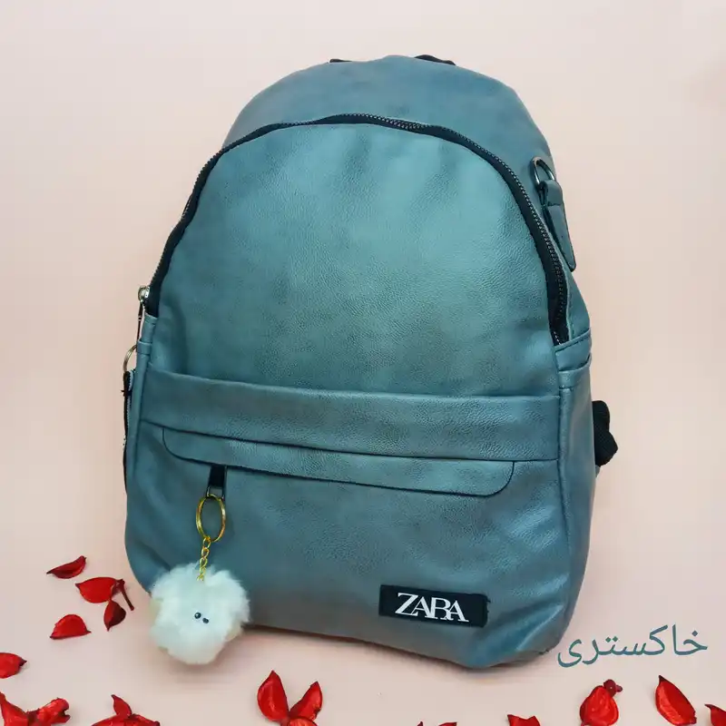 کوله پشتی زنانه مدل دانشجویی سه حالته کد 078