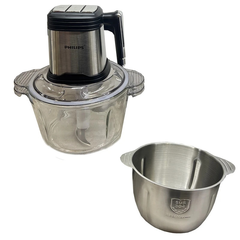 خردکن 4 لیتری فیلیپس مدل دوکاسه Promix