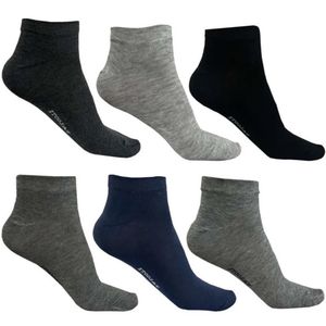 جوراب ساق کوتاه مردانه هنرمند مدل k-900 مجموعه 6 عددی