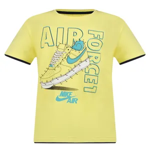 تی شرت آستین کوتاه پسرانه مدل کتانی