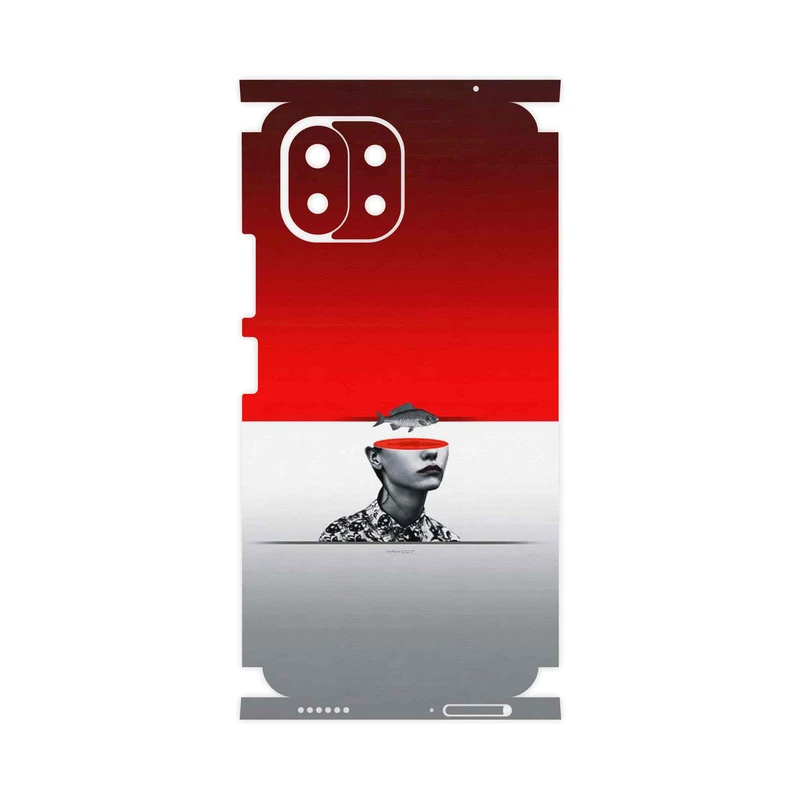 برچسب پوششی ماهوت مدل Collage of surreal Portrait of Women 1-FullSkin مناسب برای گوشی موبایل شیائومی MI 11 LITE