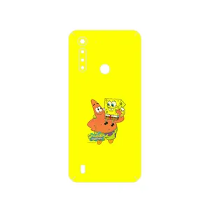 MAHOOT SpongeBob SquarePants Cover Sticker for Motorola Moto G8 Power Lite