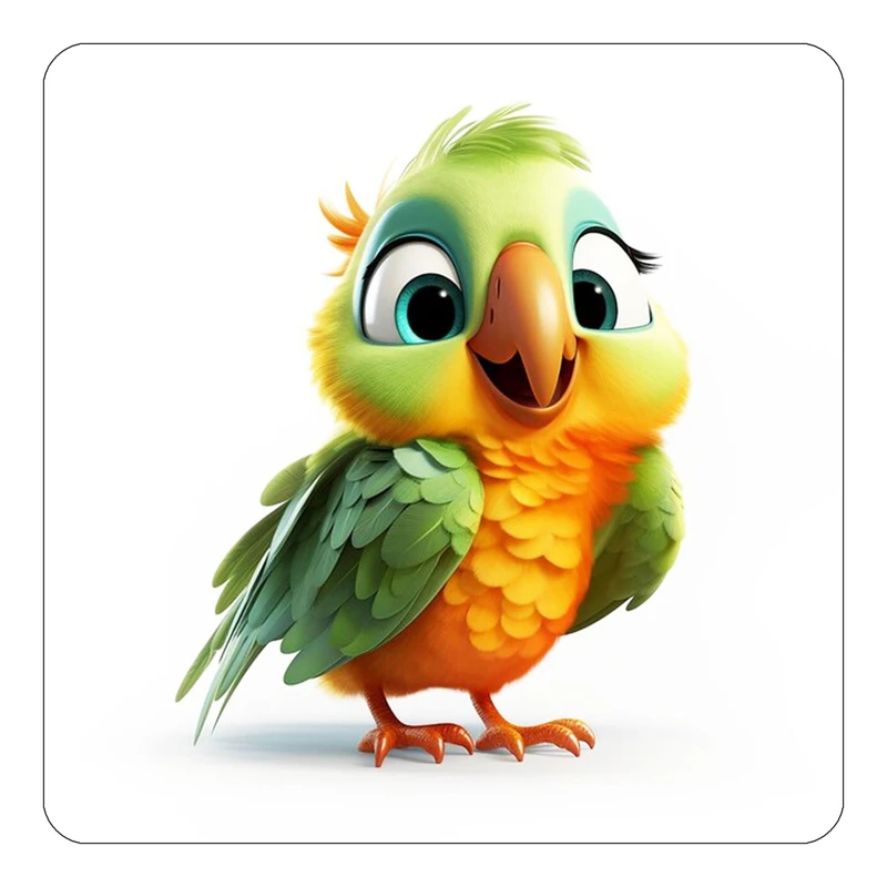 مگنت کاکتی طرح حیوانات کارتونی مدل mp28007