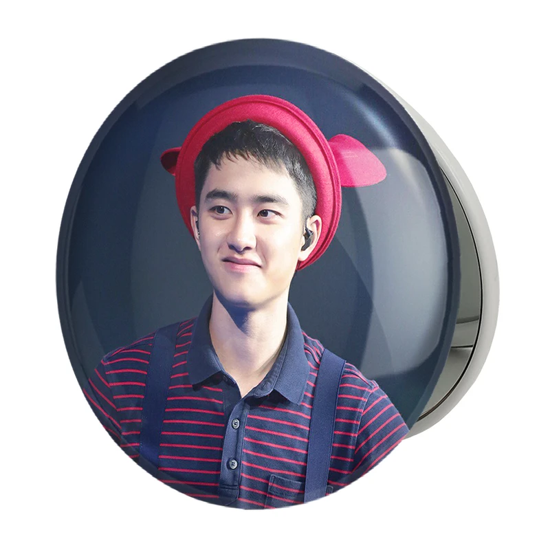 آینه جیبی خندالو طرح دی.او گروه اکسو EXO مدل تاشو کد 13363 