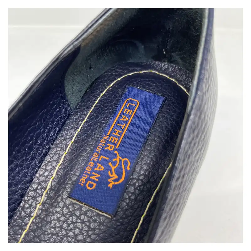 کفش زنانه سرزمین چرم مدل 1500 رنگ سرمه ای