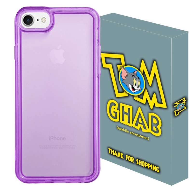 کاور تام قاب مدل CLEAR-COLOR مناسب برای گوشی موبایل اپل iPhone 7 / iPhone 8