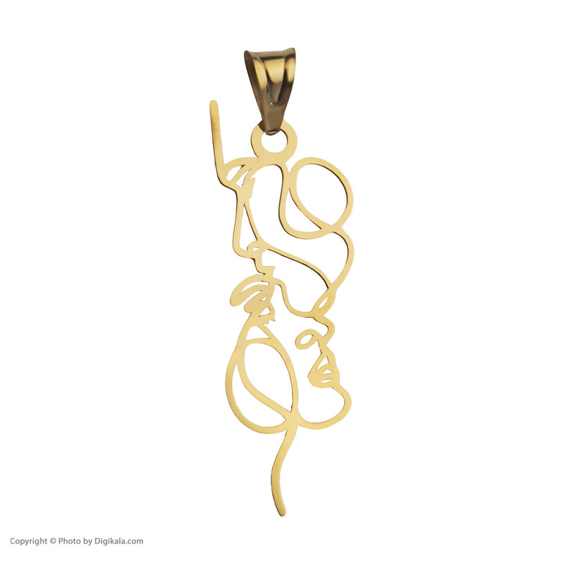 آویز گردنبند طلا 18 عیار زنانه مایا ماهک مدل MM1389 طرح بوسه پیشانی آویز گردنبند طلا 18 عیار زنانه مایا ماهک مدل MM1389 طرح بوسه پیشانی