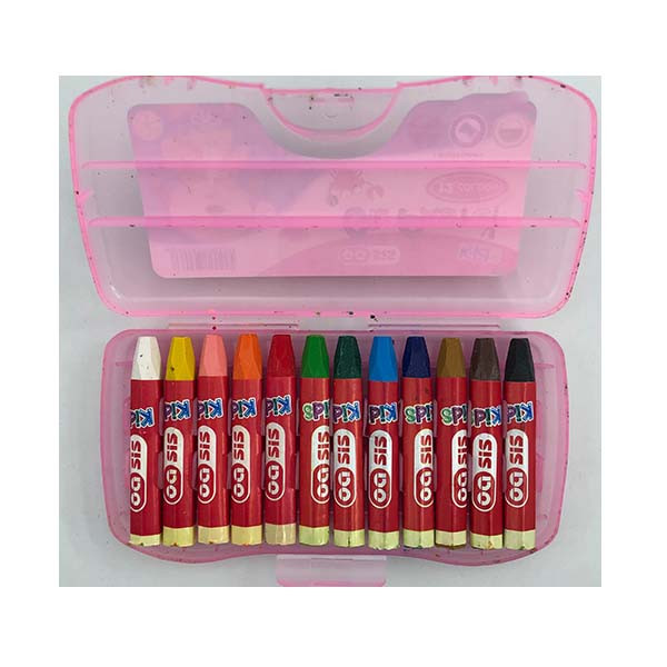 پاستل روغنی 12 رنگ مدل 03 پاستل روغنی 12 رنگ مدل 03