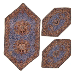 ست سه تکه رومیزی ترمه مدل گوهر کد GH3-3