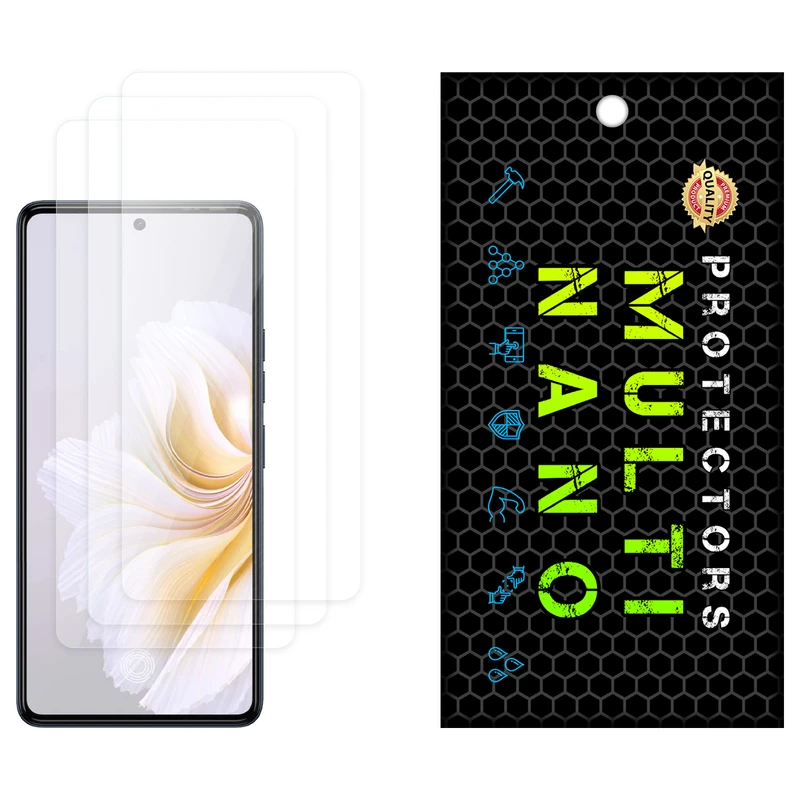  محافظ صفحه نمایش مولتی نانو مدل X-S3N مناسب برای گوشی موبایل تکنو Camon 20 Pro 5G بسته سه عددی