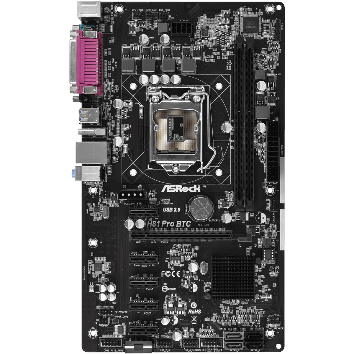 Asrock h81 deals pro btc