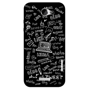 Megafone Social Media 1898 Cover For Htc One X